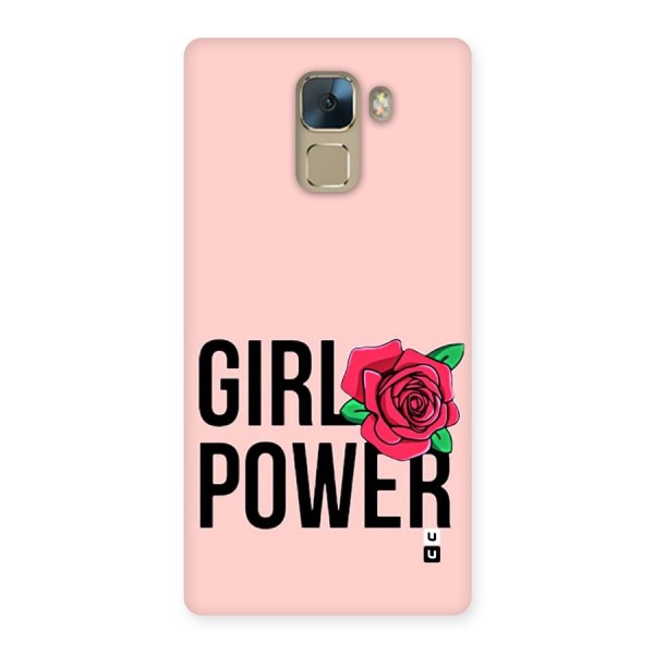 Girl Power Back Case for Huawei Honor 7