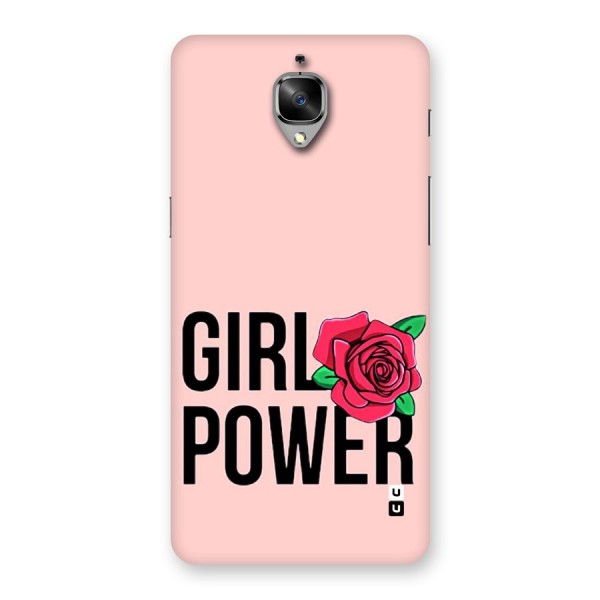 Girl Power Back Case for OnePlus 3