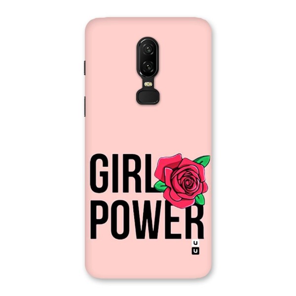 Girl Power Back Case for OnePlus 6