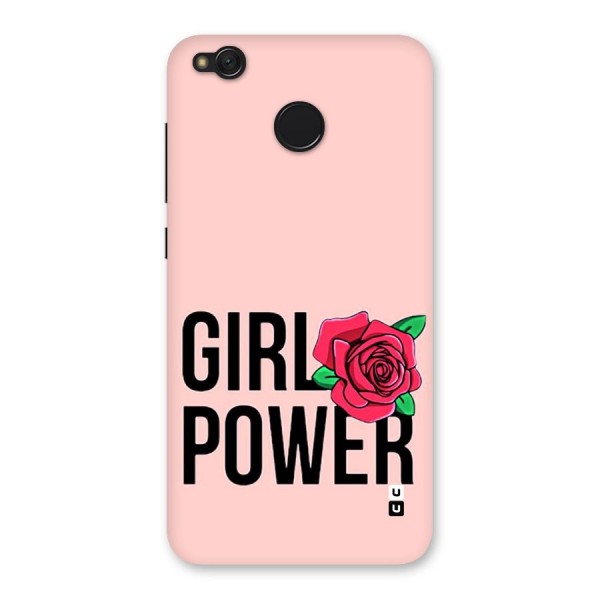 Girl Power Back Case for Redmi 4