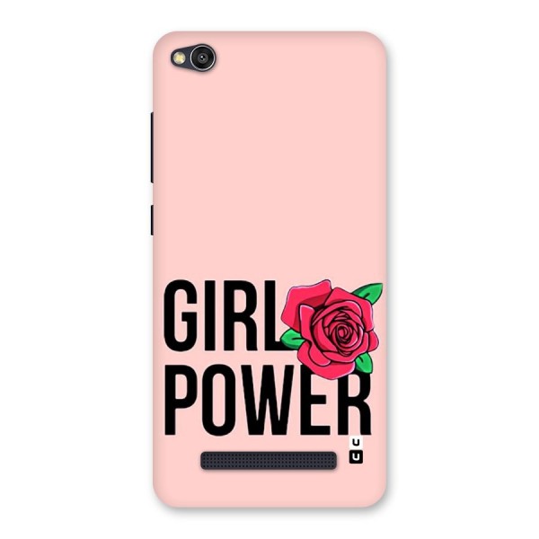 Girl Power Back Case for Redmi 4A
