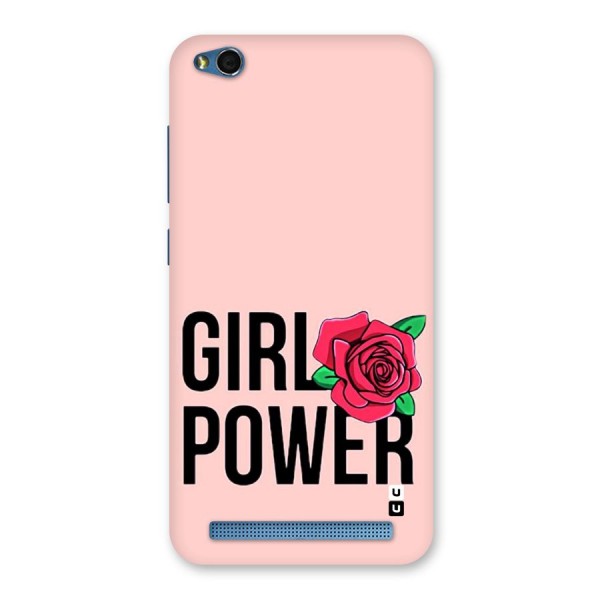 Girl Power Back Case for Redmi 5A