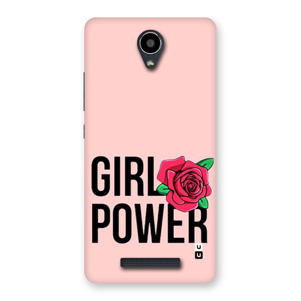Girl Power Back Case for Redmi Note 2