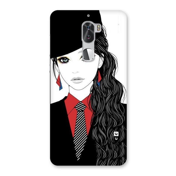 Girl Tie Back Case for Coolpad Cool 1