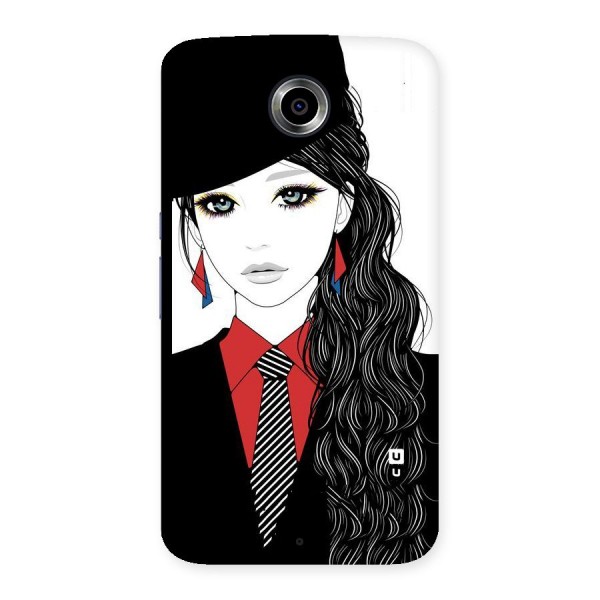 Girl Tie Back Case for Nexsus 6