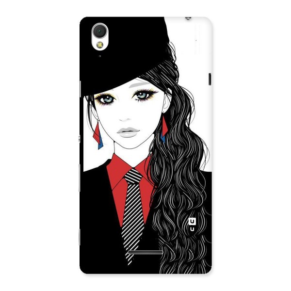 Girl Tie Back Case for Sony Xperia T3