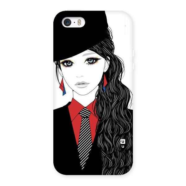 Girl Tie Back Case for iPhone SE