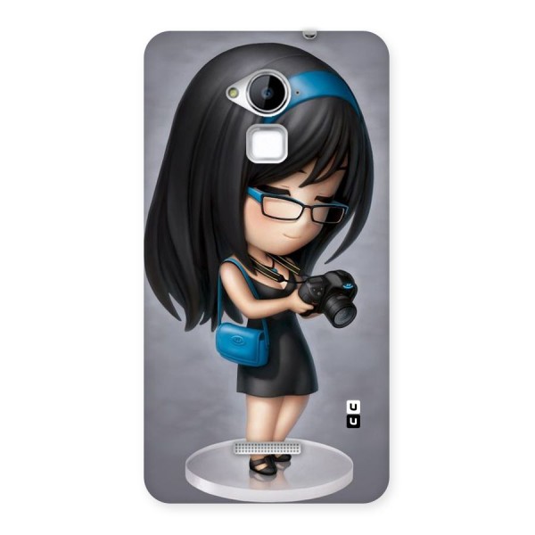 Girl With Camera Back Case for Coolpad Note 3