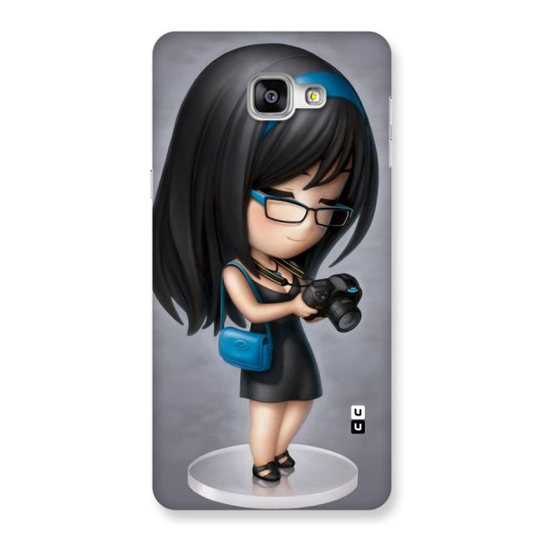 Girl With Camera Back Case for Galaxy A9