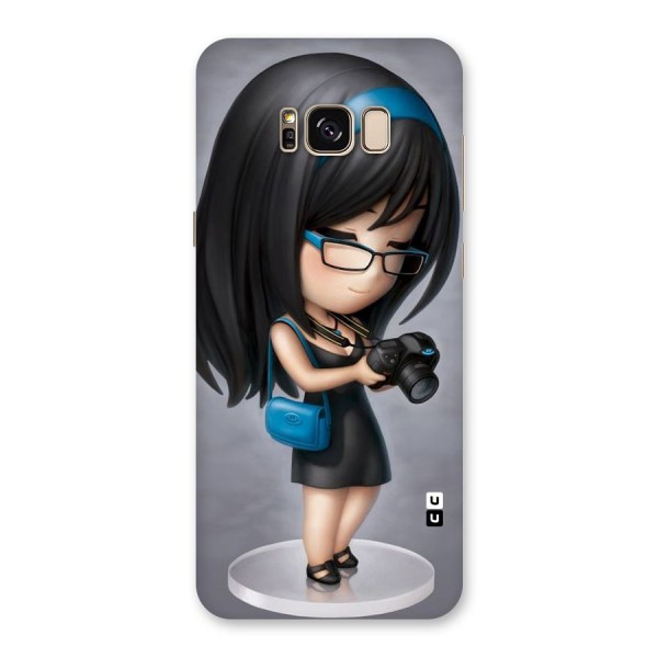 Girl With Camera Back Case for Galaxy S8 Plus