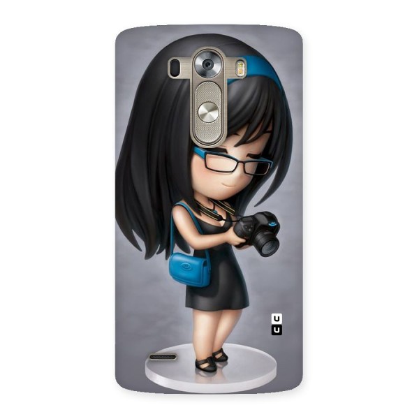 Girl With Camera Back Case for LG G3