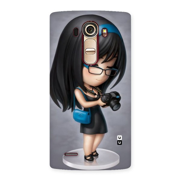 Girl With Camera Back Case for LG G4