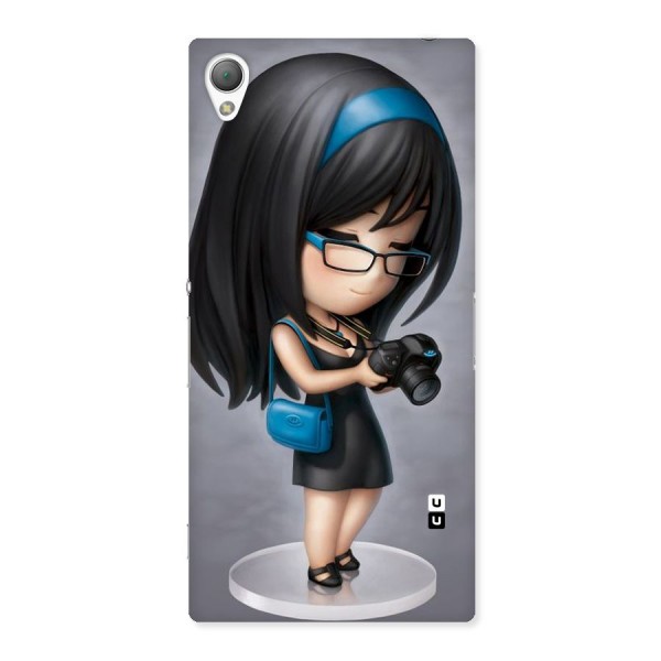 Girl With Camera Back Case for Sony Xperia Z3