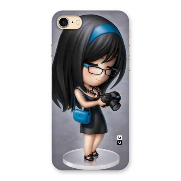 Girl With Camera Back Case for iPhone 7