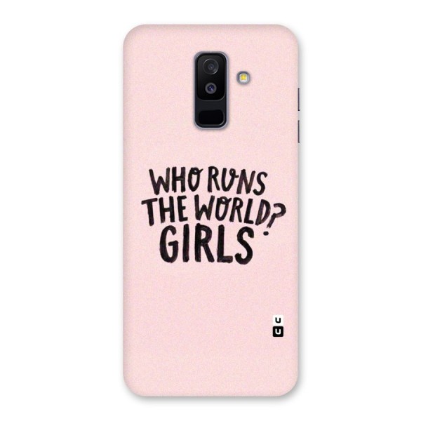 Girls World Back Case for Galaxy A6 Plus