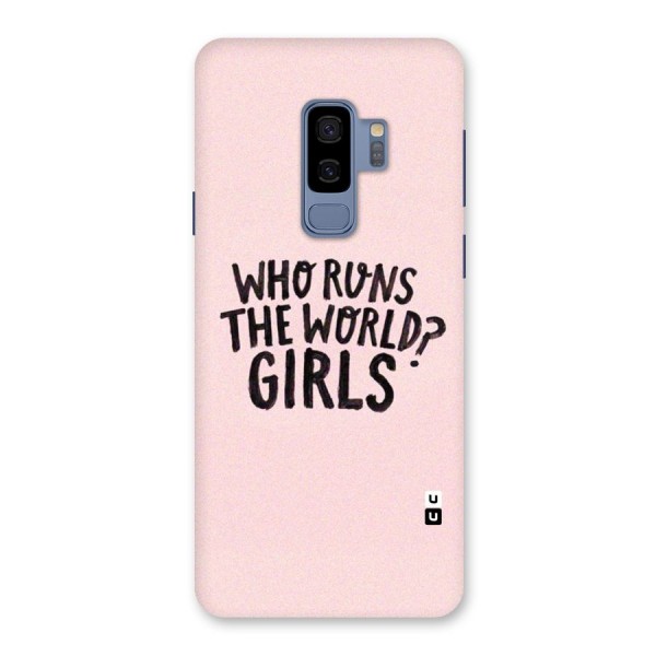 Girls World Back Case for Galaxy S9 Plus