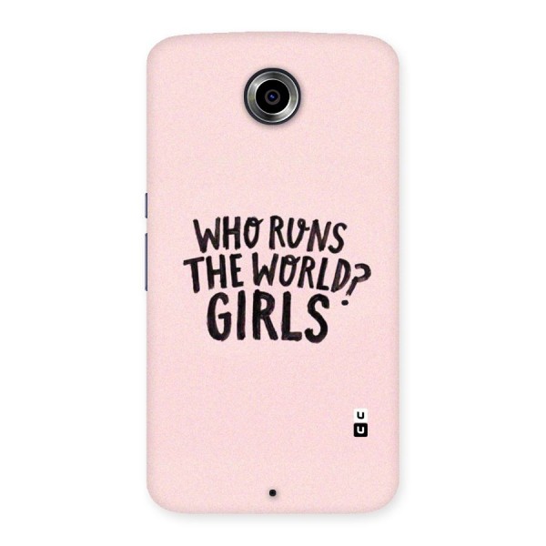 Girls World Back Case for Nexsus 6