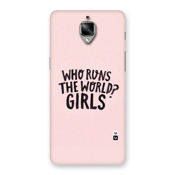 Girls World Back Case for OnePlus 3T