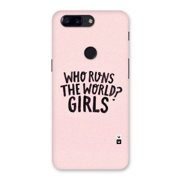 Girls World Back Case for OnePlus 5T