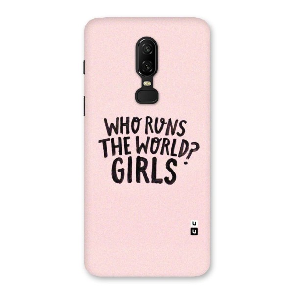 Girls World Back Case for OnePlus 6