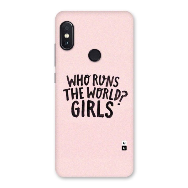 Girls World Back Case for Redmi Note 5 Pro