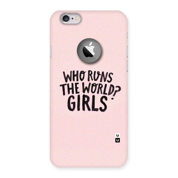 Girls World Back Case for iPhone 6 Logo Cut