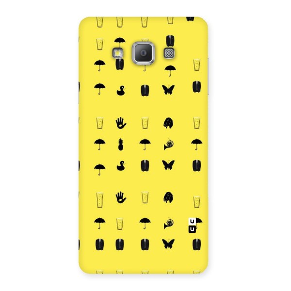 Glass Pattern Back Case for Galaxy A7