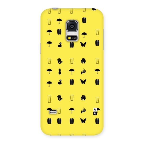 Glass Pattern Back Case for Galaxy S5 Mini