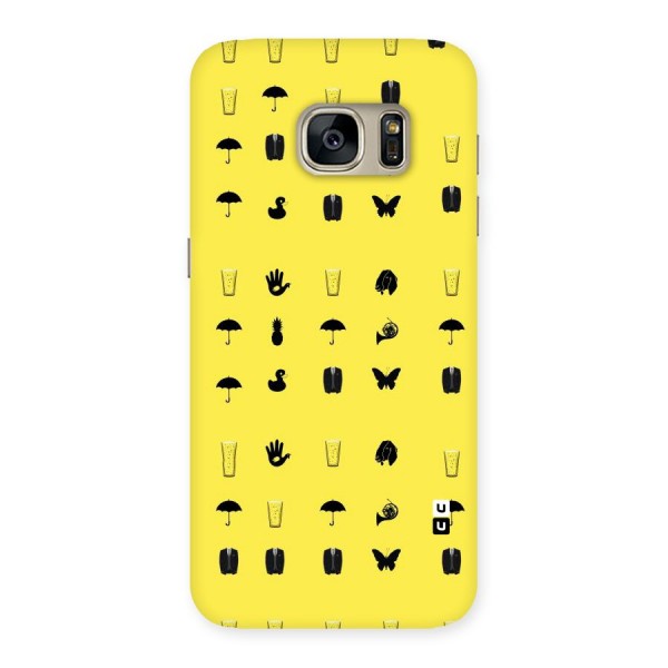 Glass Pattern Back Case for Galaxy S7