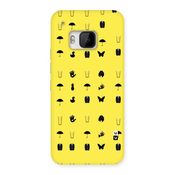 Glass Pattern Back Case for HTC One M9