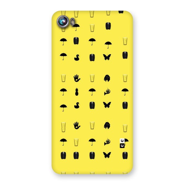 Glass Pattern Back Case for Micromax Canvas Fire 4 A107