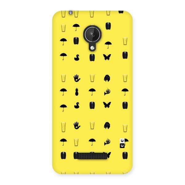 Glass Pattern Back Case for Micromax Canvas Spark Q380