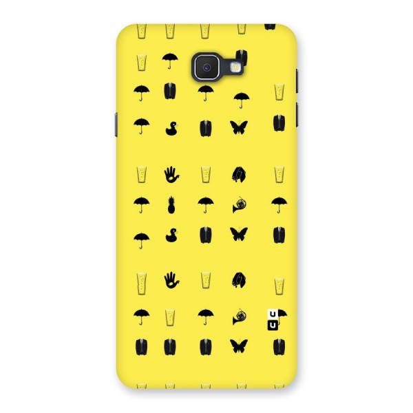 Glass Pattern Back Case for Samsung Galaxy J7 Prime