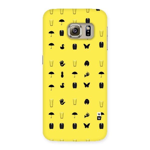 Glass Pattern Back Case for Samsung Galaxy S6 Edge