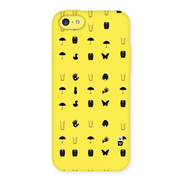 Glass Pattern Back Case for iPhone 5C