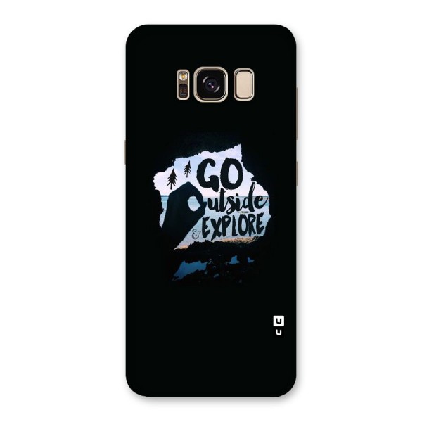 Go Outside Back Case for Galaxy S8