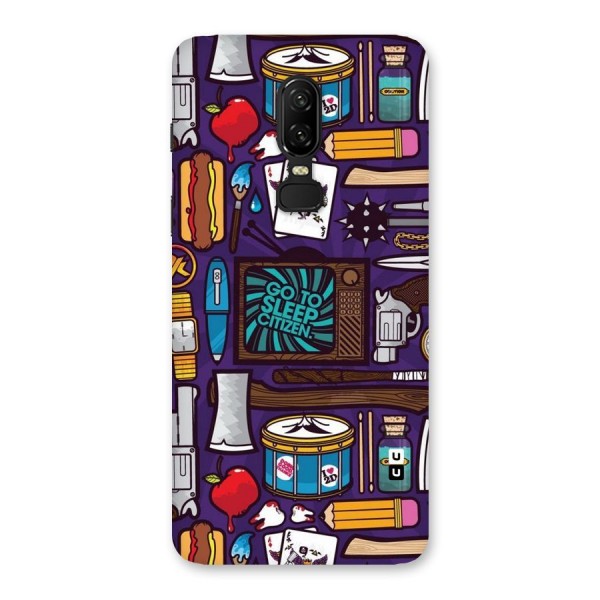 Go To Sleep Back Case for OnePlus 6