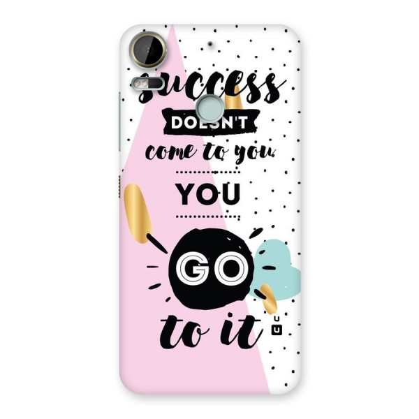 Go To Success Back Case for Desire 10 Pro
