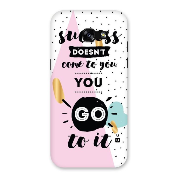 Go To Success Back Case for Galaxy A5 2017