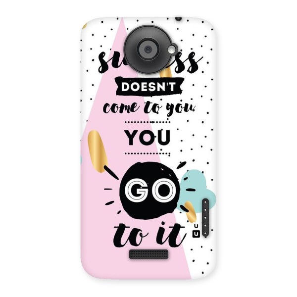 Go To Success Back Case for HTC One X