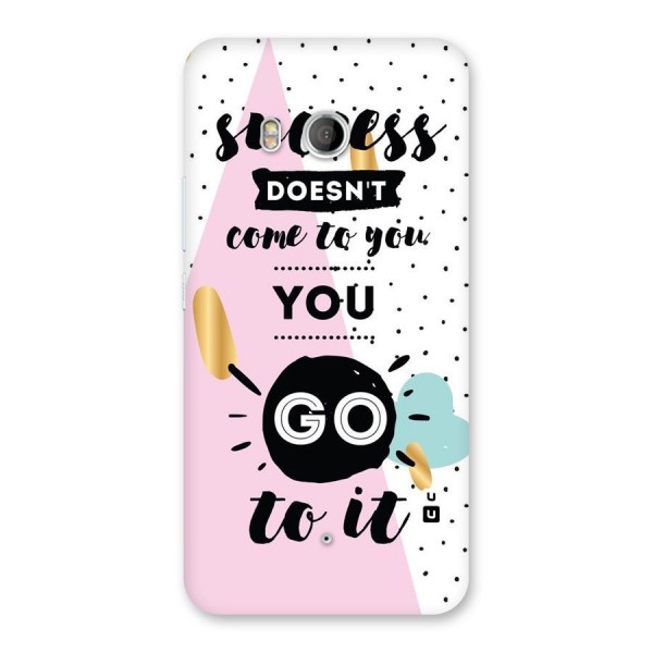 Go To Success Back Case for HTC U11