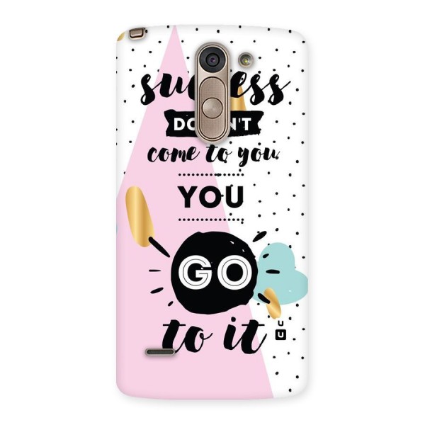Go To Success Back Case for LG G3 Stylus