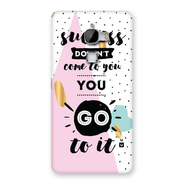 Go To Success Back Case for LeTv Le Max