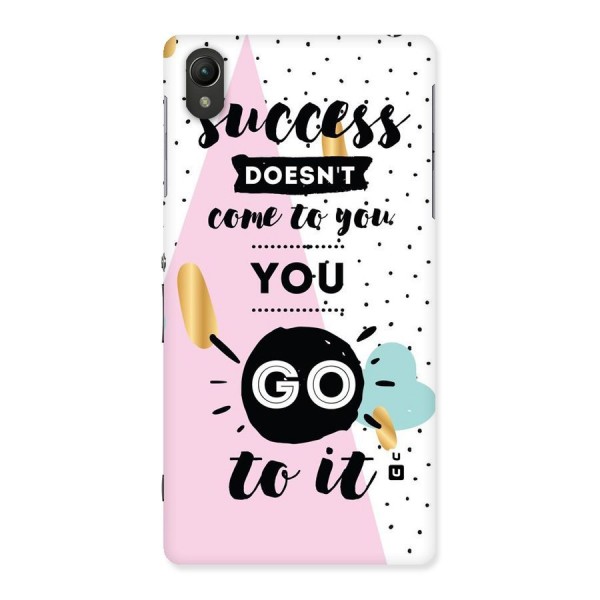 Go To Success Back Case for Sony Xperia Z2