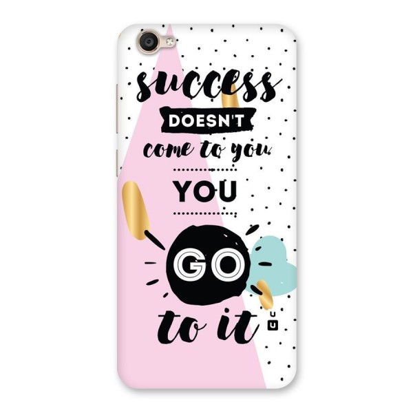 Go To Success Back Case for Vivo Y55