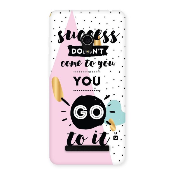 Go To Success Back Case for Zenfone 5