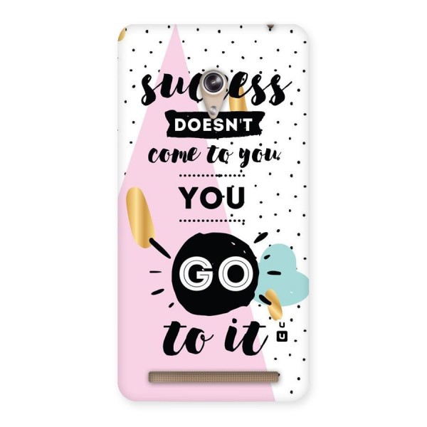 Go To Success Back Case for Zenfone 6