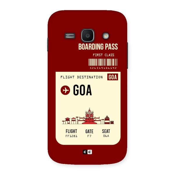 Goa Boarding Pass Back Case for Galaxy Ace 3
