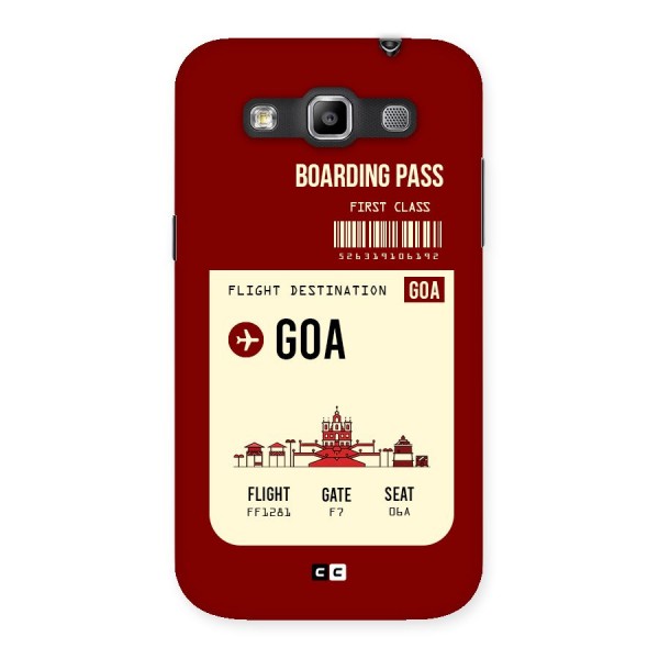 Goa Boarding Pass Back Case for Galaxy Grand Quattro