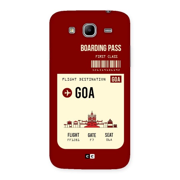 Goa Boarding Pass Back Case for Galaxy Mega 5.8